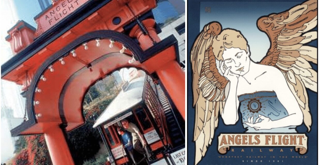 Shortest Railway Line named Angels Flight opened again in California, USA!