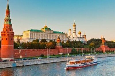 Spectacular scenery Volga River in Russia