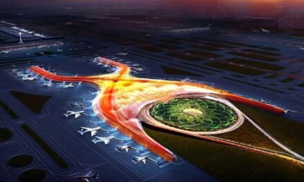 The new airport project in the city of Mexico