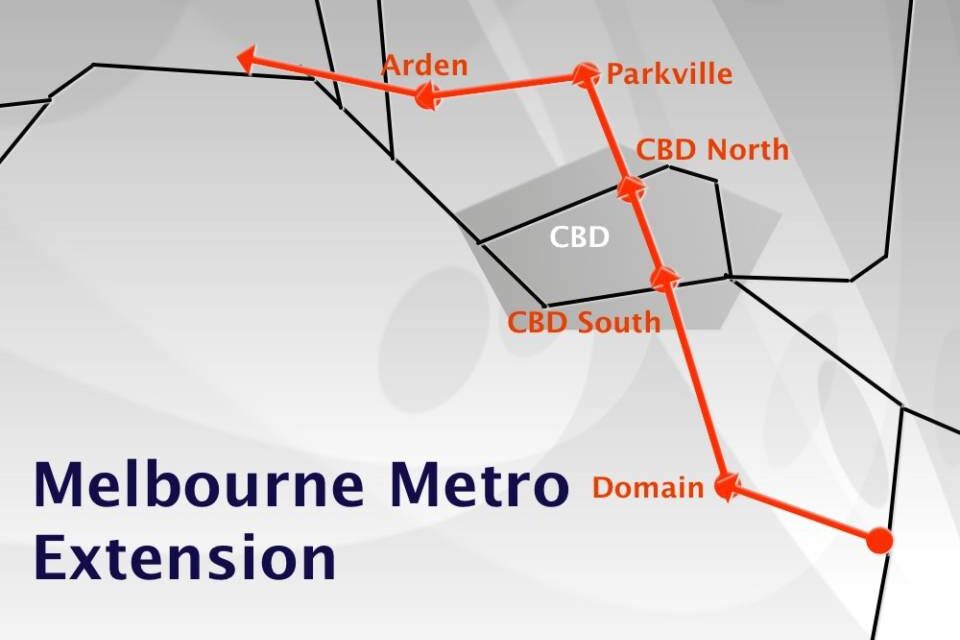 Melbourne Metro to give cross-city link by 2026