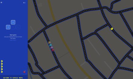 Play Pac Man on Google Maps
