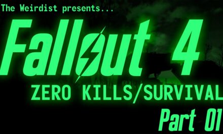The Weirdist completed Fallout 4 without Killing
