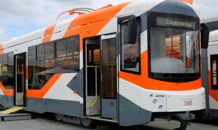 Vladikavkaz in Russia gets new trams
