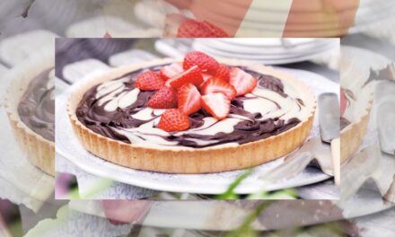 Strawberry Tart and White Chocolate recipe