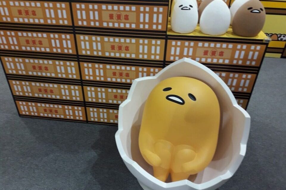 Gudetama Expo in Taiwan, the laziest egg on earth gets more attention!