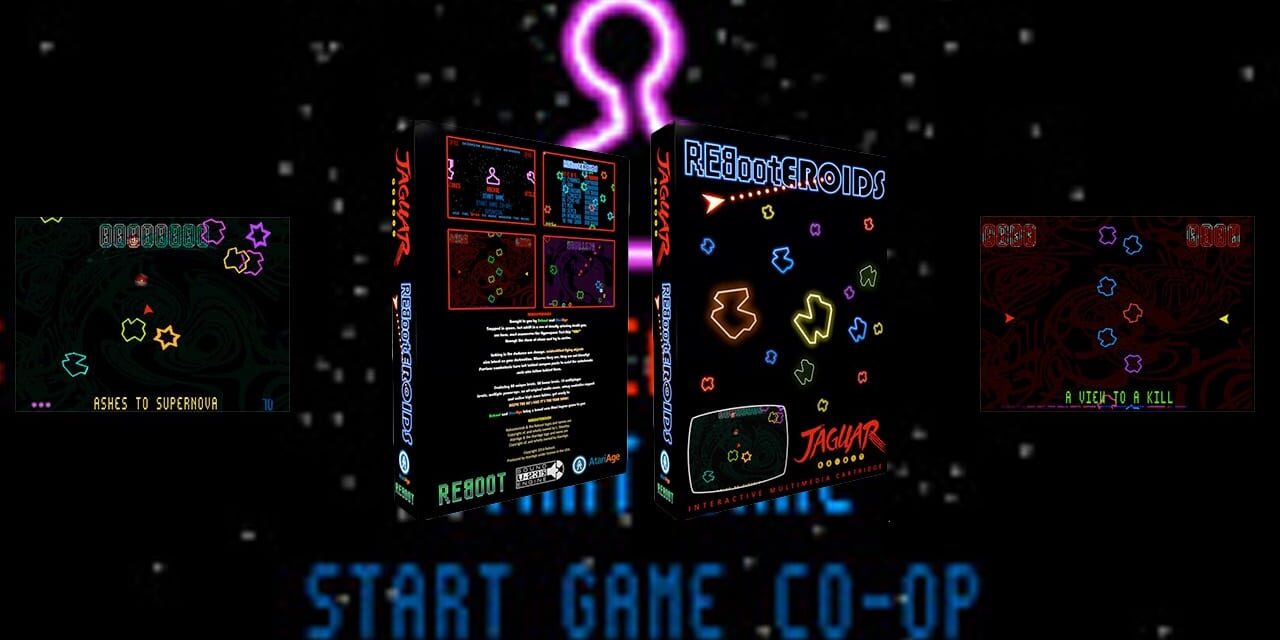 Rebooteroids is Out for your Beloved Atari Jaguar console