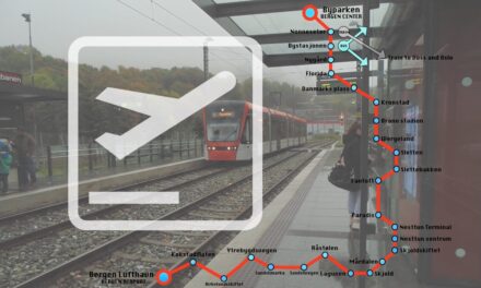 Full Light Rail from Bergen Airport to city center Guide