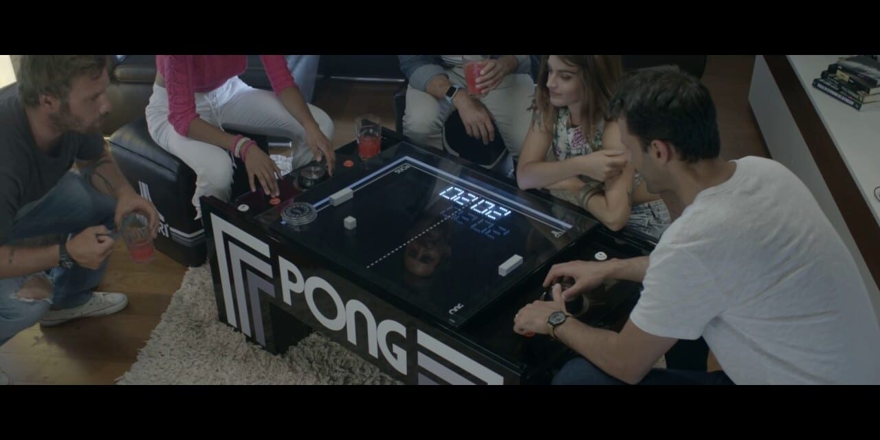 What if your Living table was a Atari PONG game!? Now It can!
