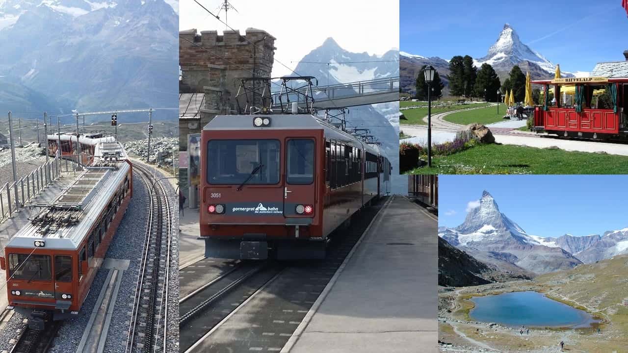 Gornergrat Bahn and the Tram
