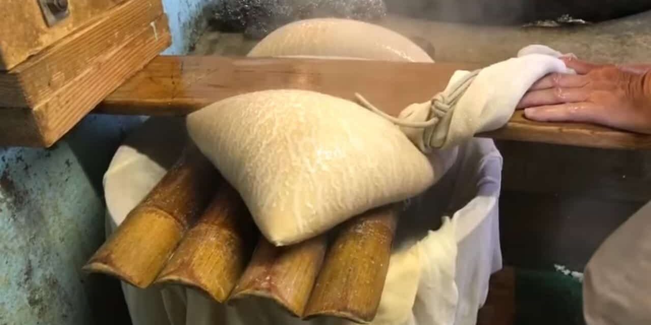 The way Tofu from Soy Beans is made Documented by Only In Japan