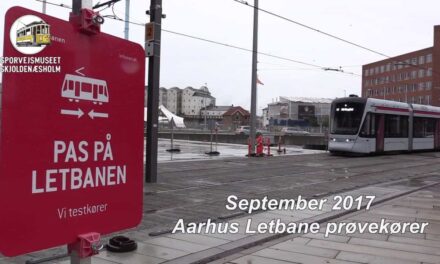 Aarhus in Denmark is Finally getting their Light Rail Tram service going Today