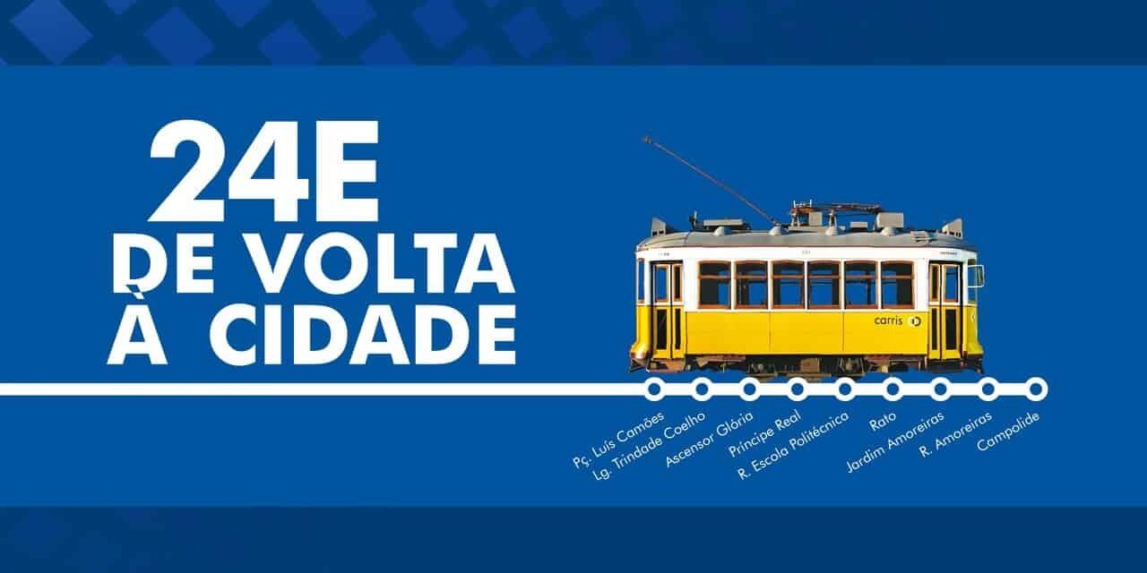 24E Heritage Tram Line Returns to the Capital of Portugal, Lisbon