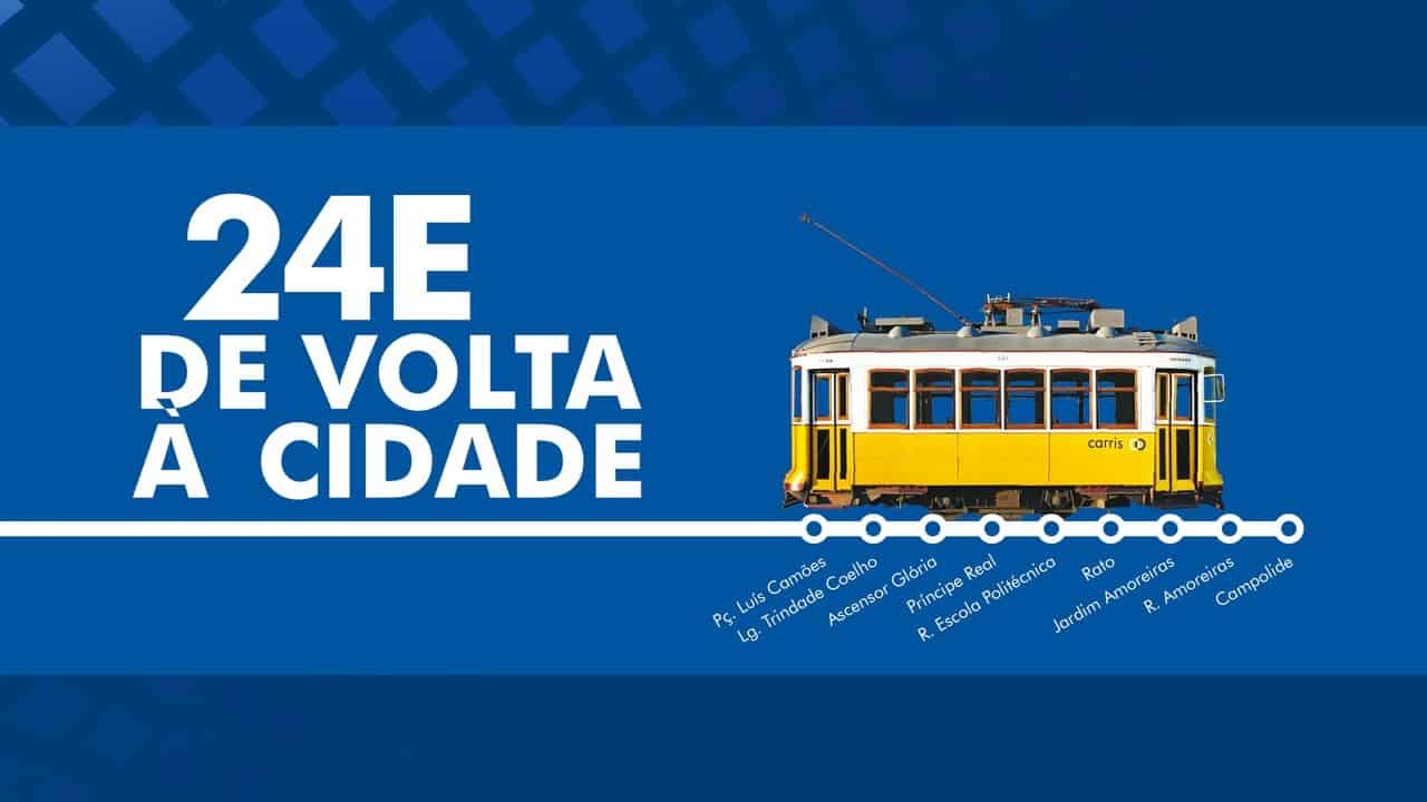 24E Heritage Tram Line Returns