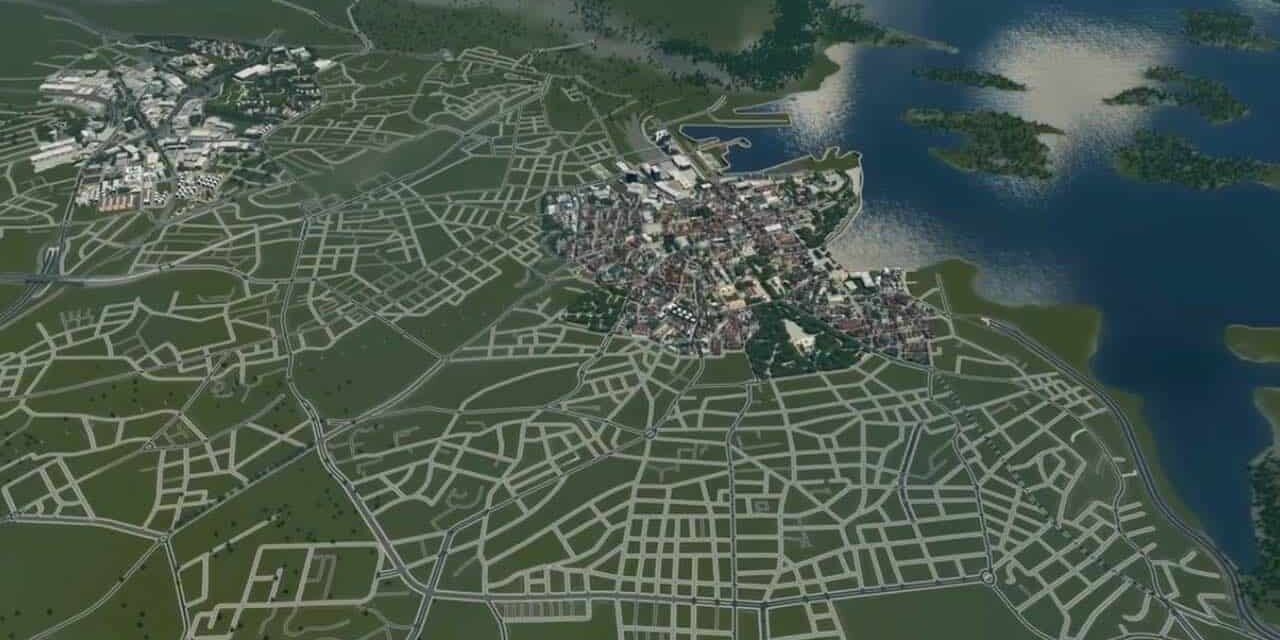 Project Oslo in Cities Skylines