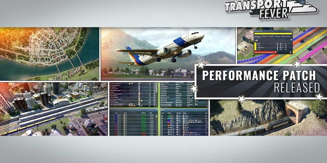 Performance Patch Released for Transport Fever