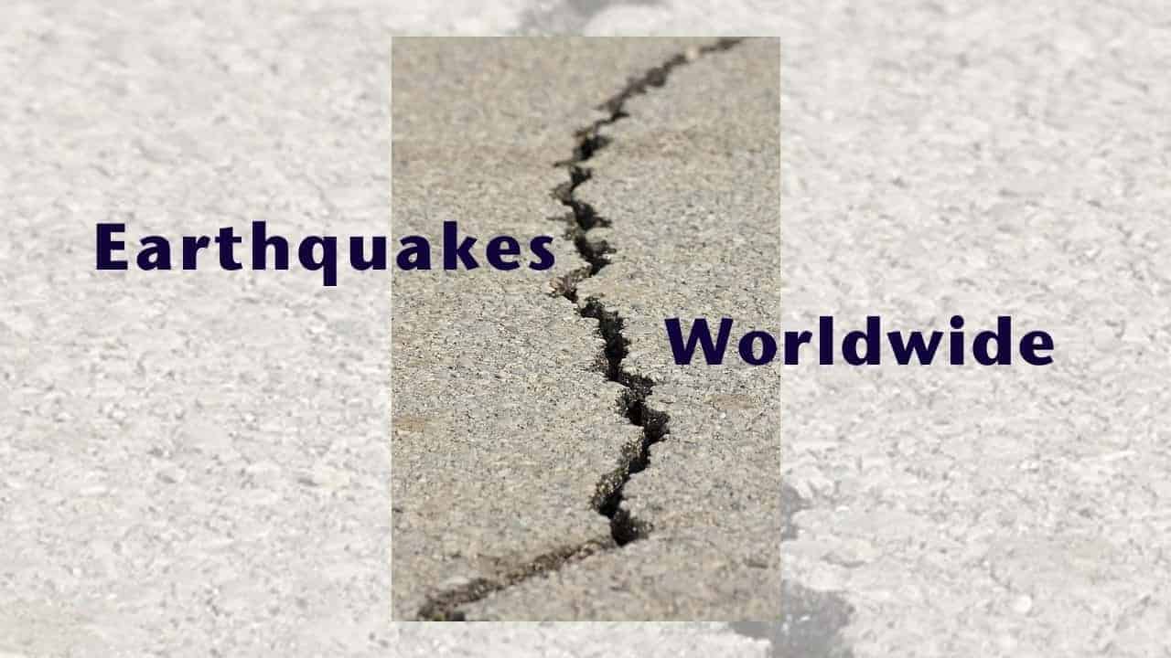 earthquake observations in Australia