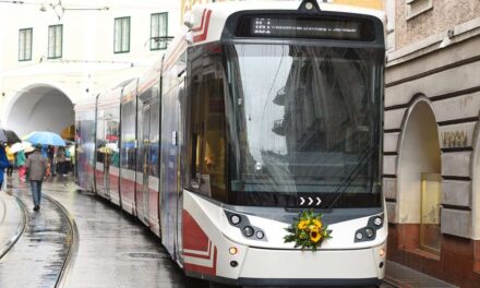 Gmunden Austria Light Rail People Mover Service started on 1st of September