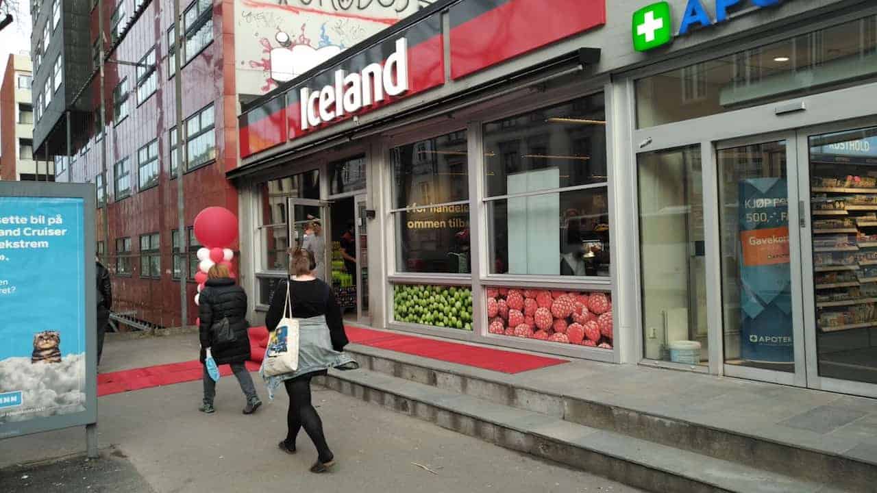 Iceland opened at two locations in Oslo Norway