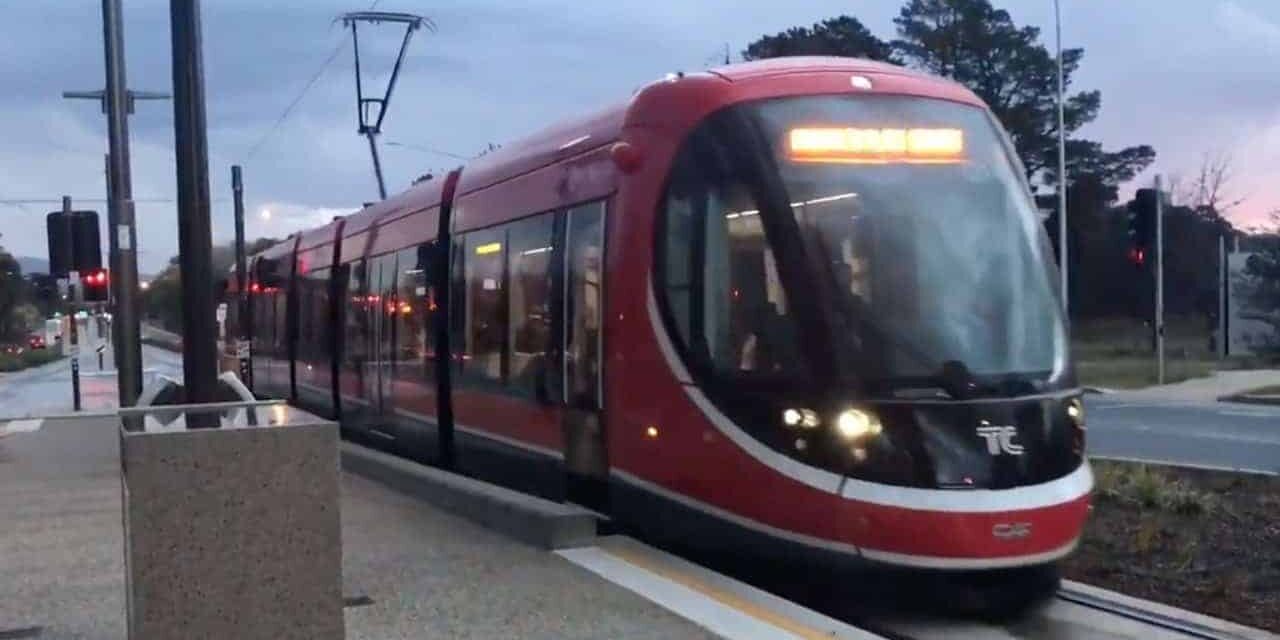 Capital of Australia with a New LRT just Opened