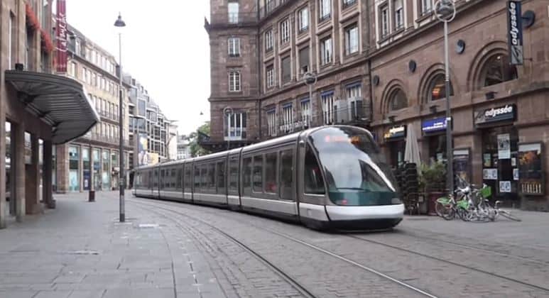 Extension of tram line E in Strasbourg now Open