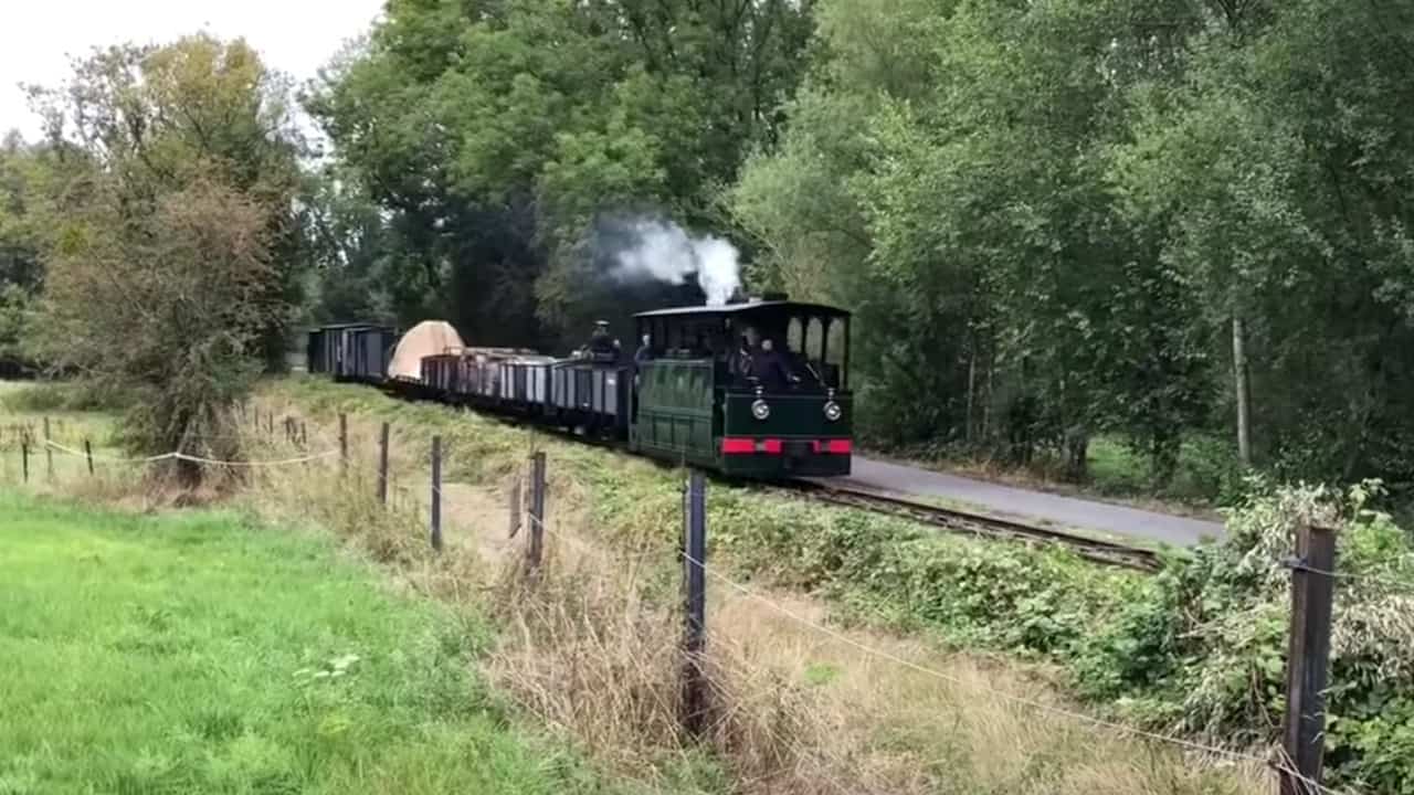 Take the Unknown Steam Tramway in Belgium