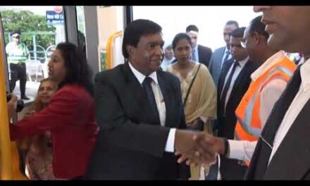 Mauritius first ever Light Rail Line is Now in service!