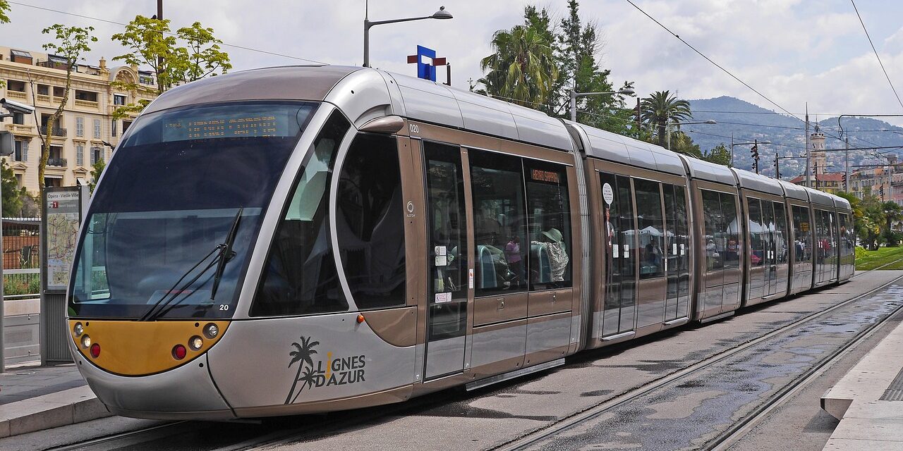 Nice Airport Tram opening Connects you to the town since 2018!