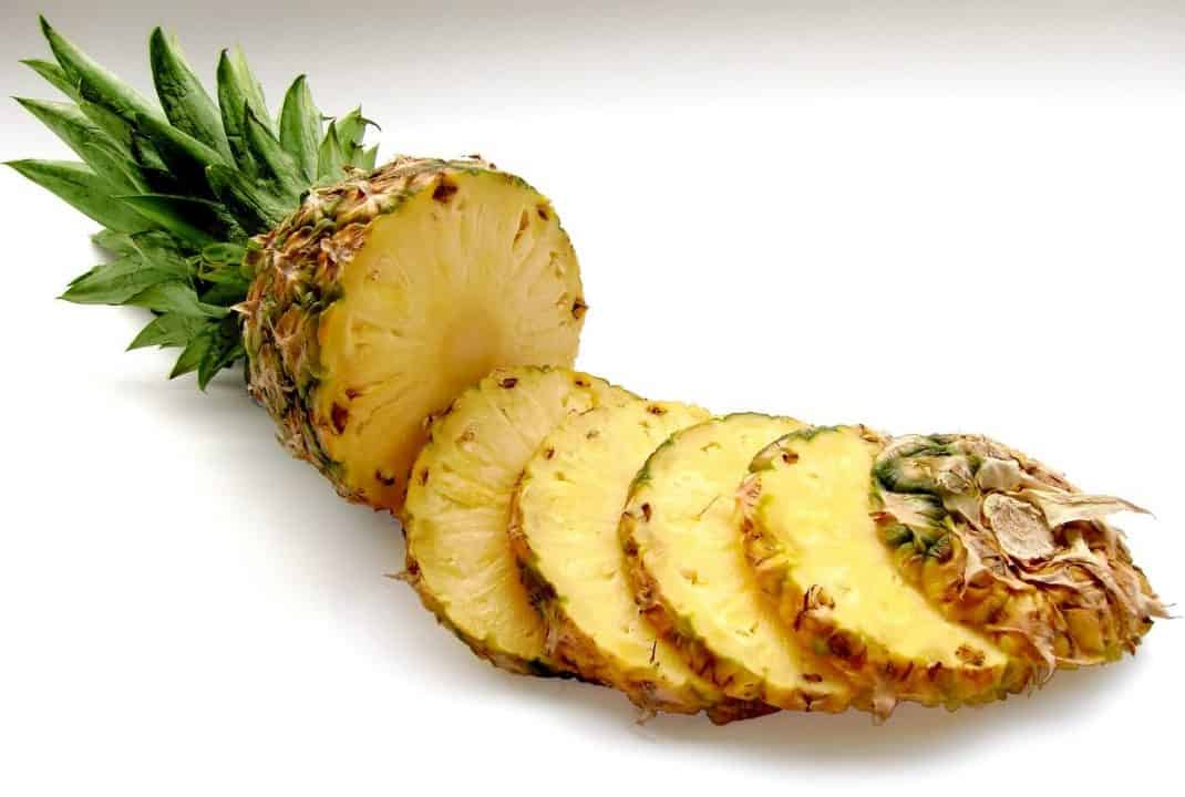pineapple is an essential ingredient in La Cosa Rosa cocktail
