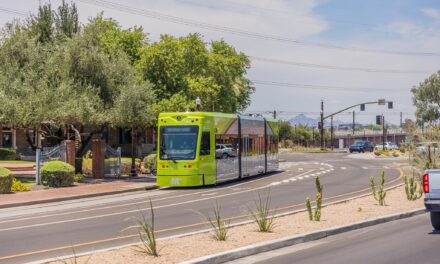 New Tram Line just Arrived in Phoenix USA